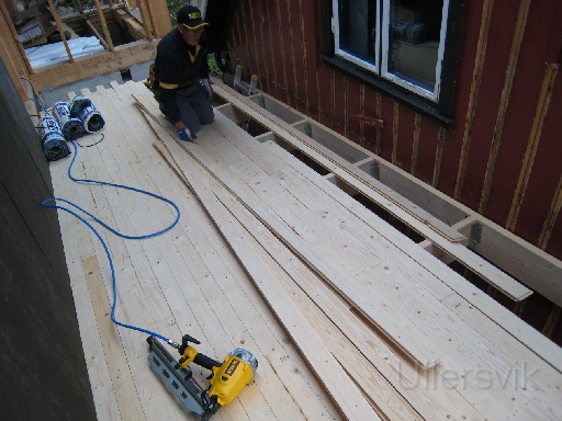 IMG_1042.JPG - slusstaket(taket som binder ihop gamla och nya huset